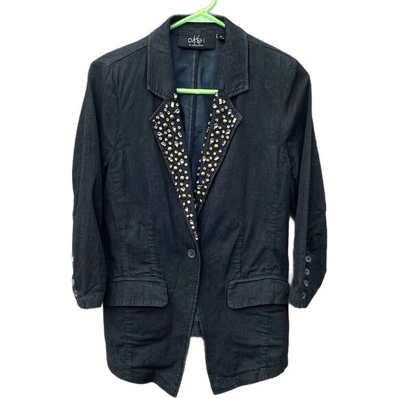 DASH by Kardashian  size 10 blazer  rhinestones decor - Picture 1 of 7